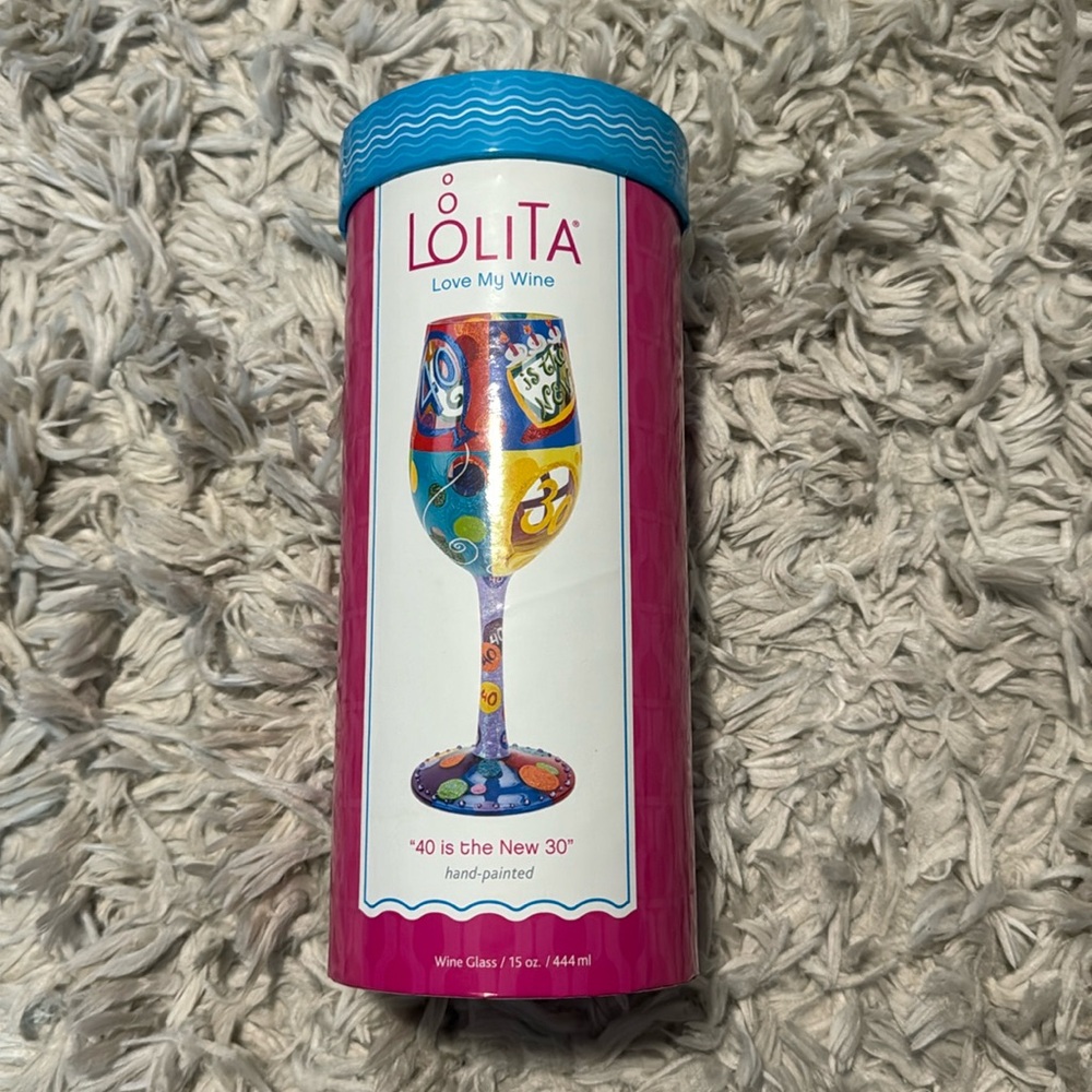 Lolita wine glass